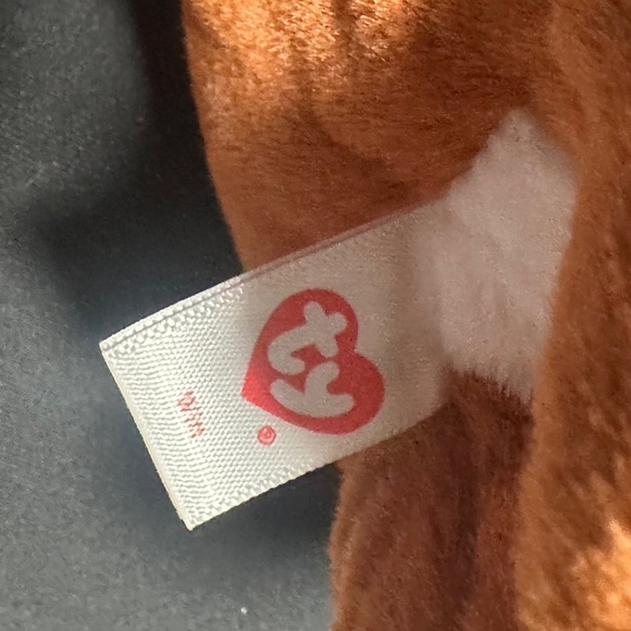 Ty Beanie “Witt” Fox Plush - Orange and White - Picture 3 of 9